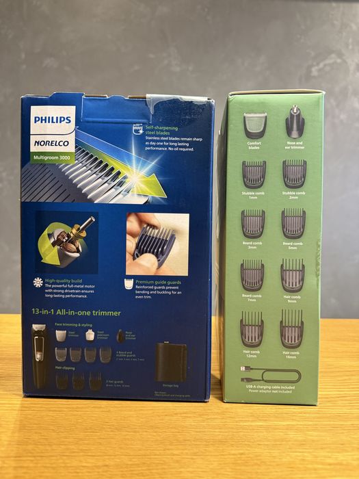 Універсальний триммер Philips Multigroom 3000 з 13 позиціями