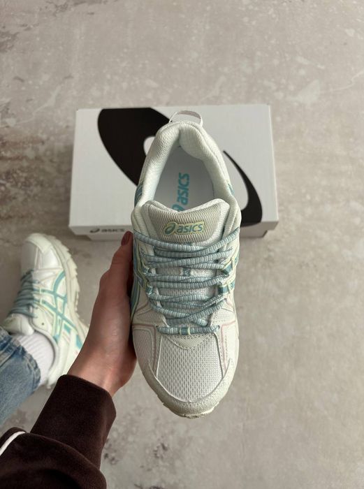 Кросівки Кроссовки Asics Gel-Kahana 8 White Turquoise Blue Белый Синий Білий Синій Кросовки демісезон