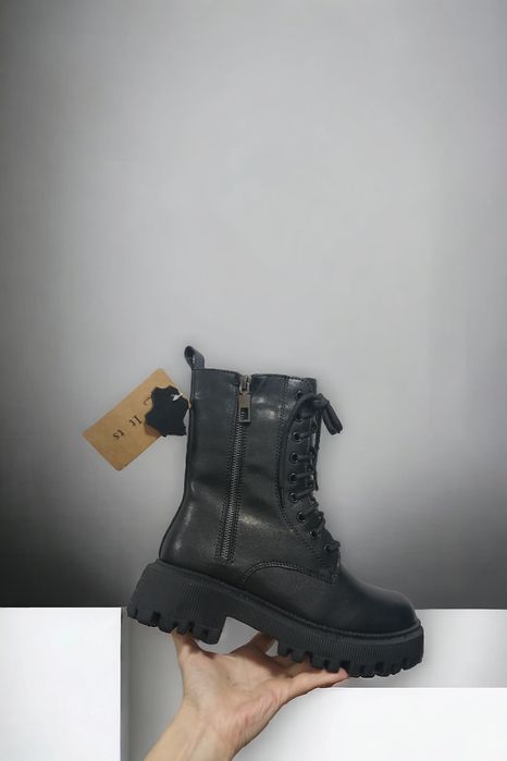 Натуральна шкіра!Зима!Стильні зручні черевики