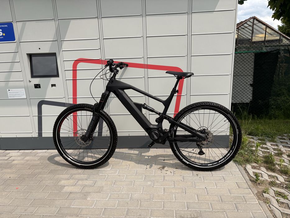Mocny rower elektryczny enduro bafang m560 duża bateria karbon