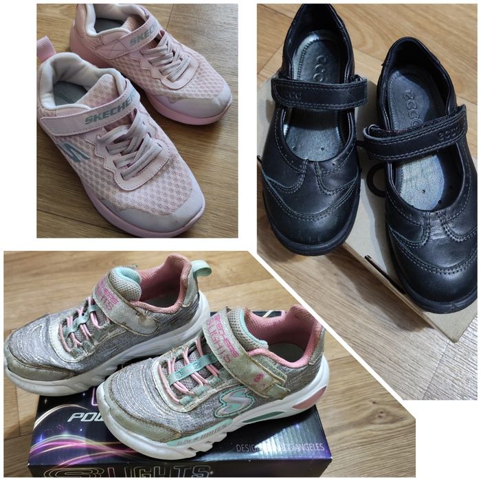 Кроссовки Sketchers размер 27 28 размер туфли Reima