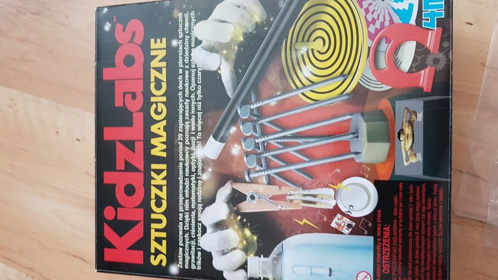 Gra. Kidzlabs. Sztuczki Magiczne. Zestaw.