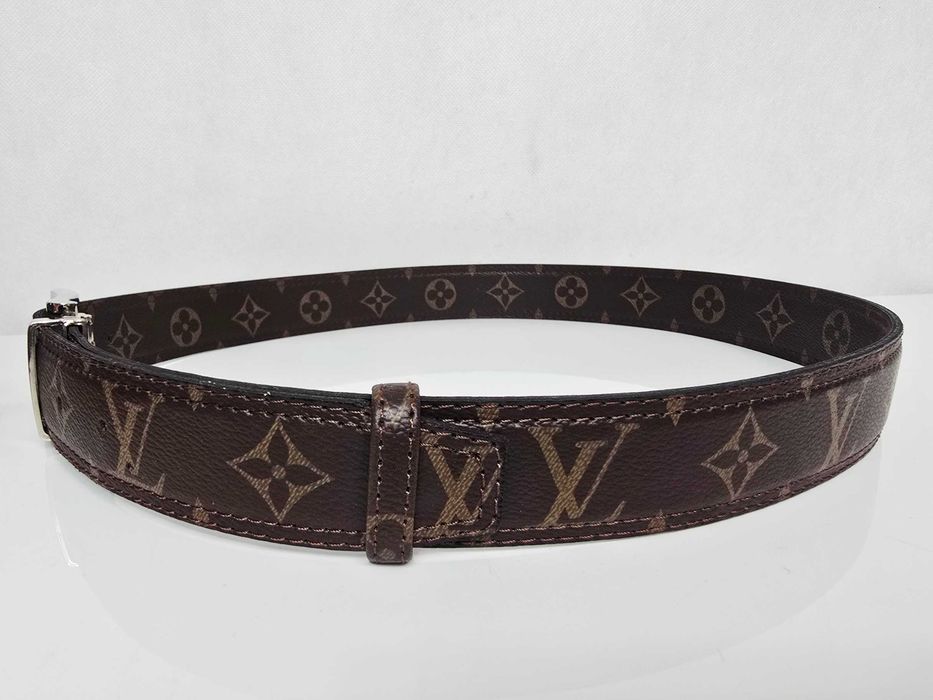 Pasek Louis Vuitton brązowy zadbany