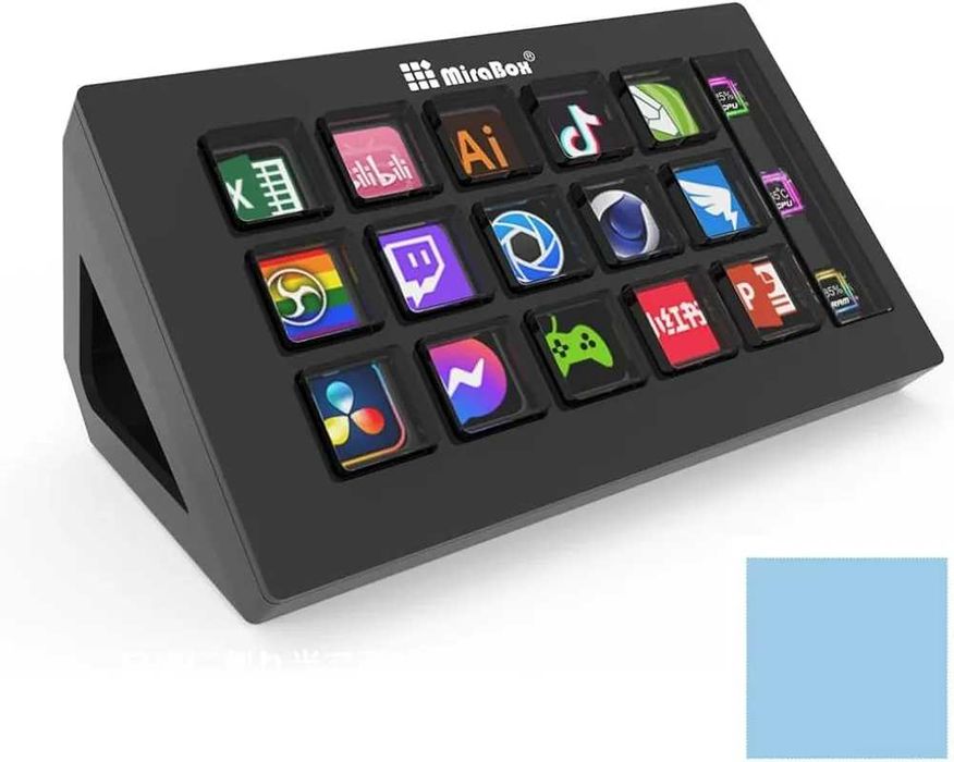 Stream dock - Mira Box 15 teclas - Baixa de Preço