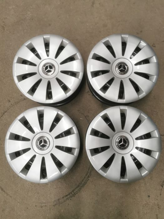 Felgi stalowe 15" 5x112  ET35 6J Mercedes TPMS