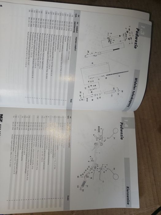 Nowa instrukcja obsługi katalog czesci rama silnik mz etz 125/150