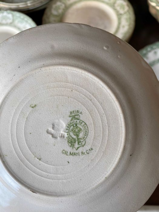 Serviço de jantar Beira Verde Sacavém Gilman e Comandita