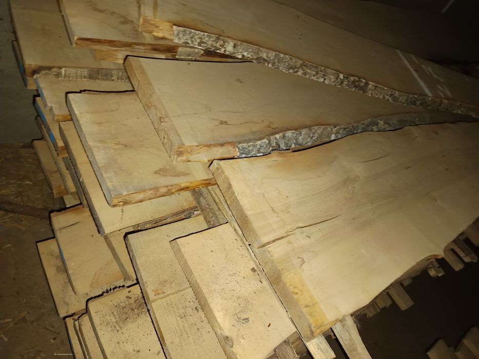 Sucha tarcica deski brzozy 32mm