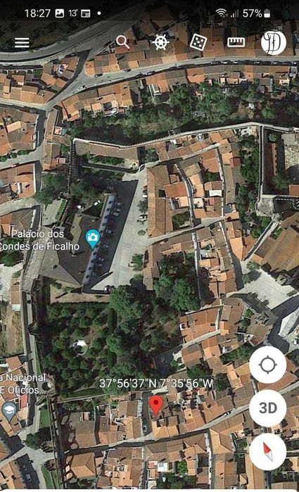 Prédio de 192m2 para reabilitação Integral  em  Serpa 65.000,00€