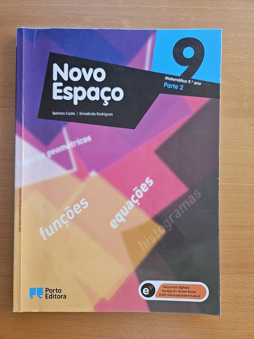Novo Espaço Matemática 9.º Ano Parte 2