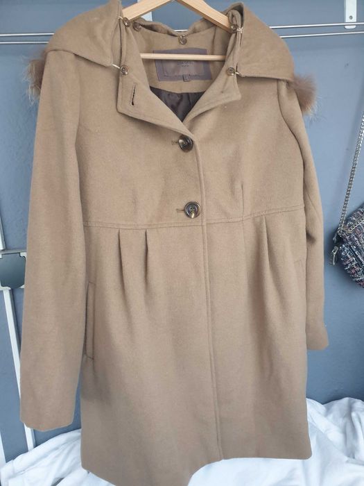 Light Brown Overcoat by Cortefiel.