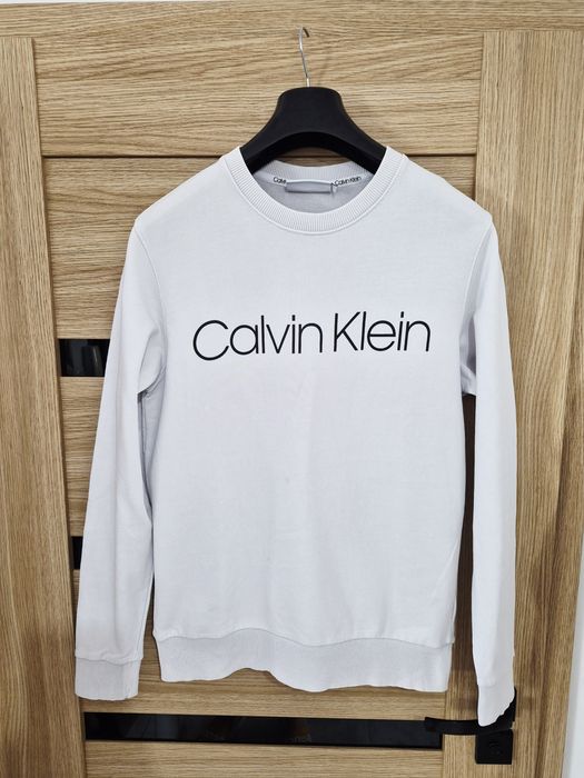 Bawełniana oryginalna bluza Calvin Klein roz XS/S logowana