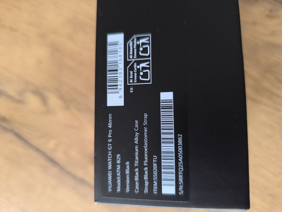 Smartchwatch Huawei watch GT 6 pro Zegarek