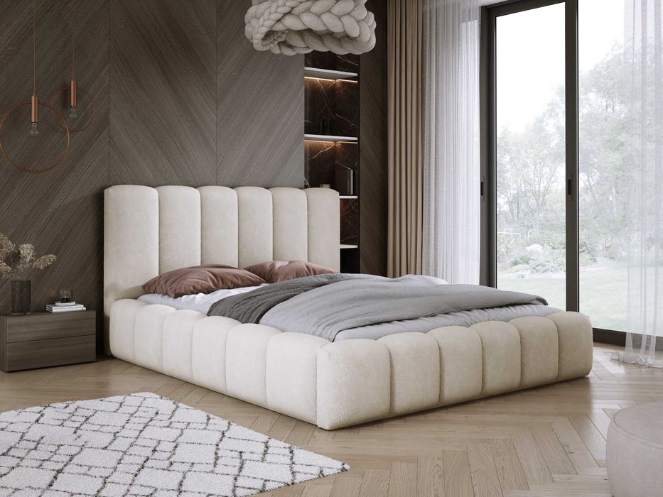 Łóżko Sypialnianie z Pojemnikiem + stelaż metalowy Sydney PRODUCENT