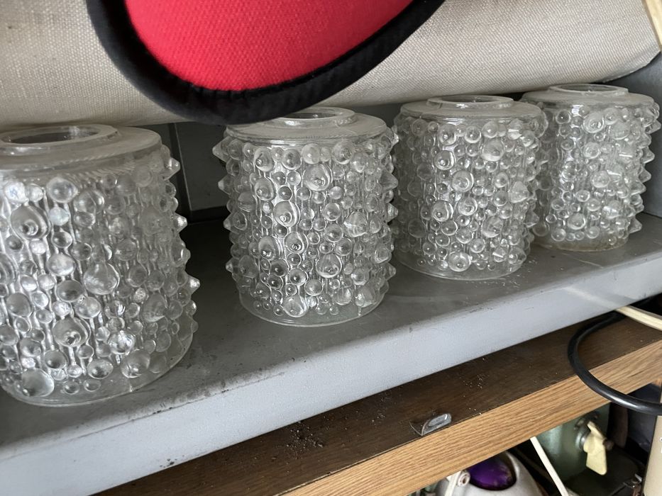 Klosze do lamp PRL