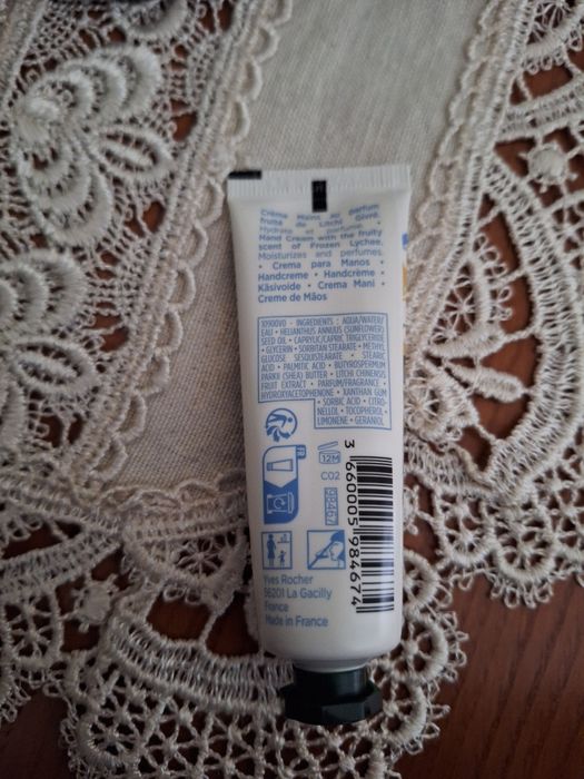 Creme de Mãos Lichia Gelada Yves Rocher