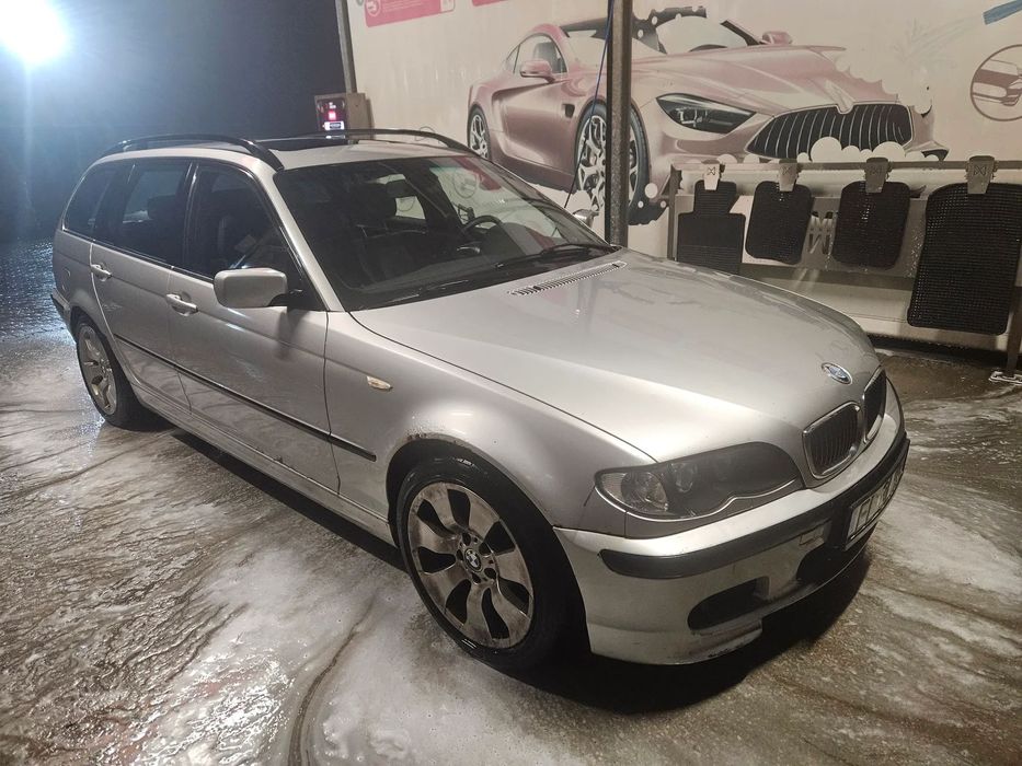 BMW Seria 3 BMW e46 Touring m47d20 Webasto 2004r automat polift