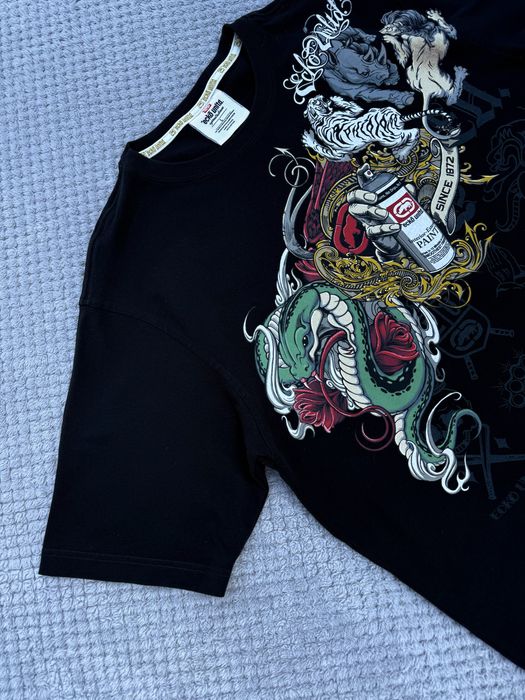 Ecko Unltd Big Logo Shirt Size:L футболка Y2K