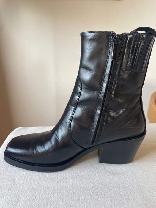 Botas pretas Adolfo Dominguez