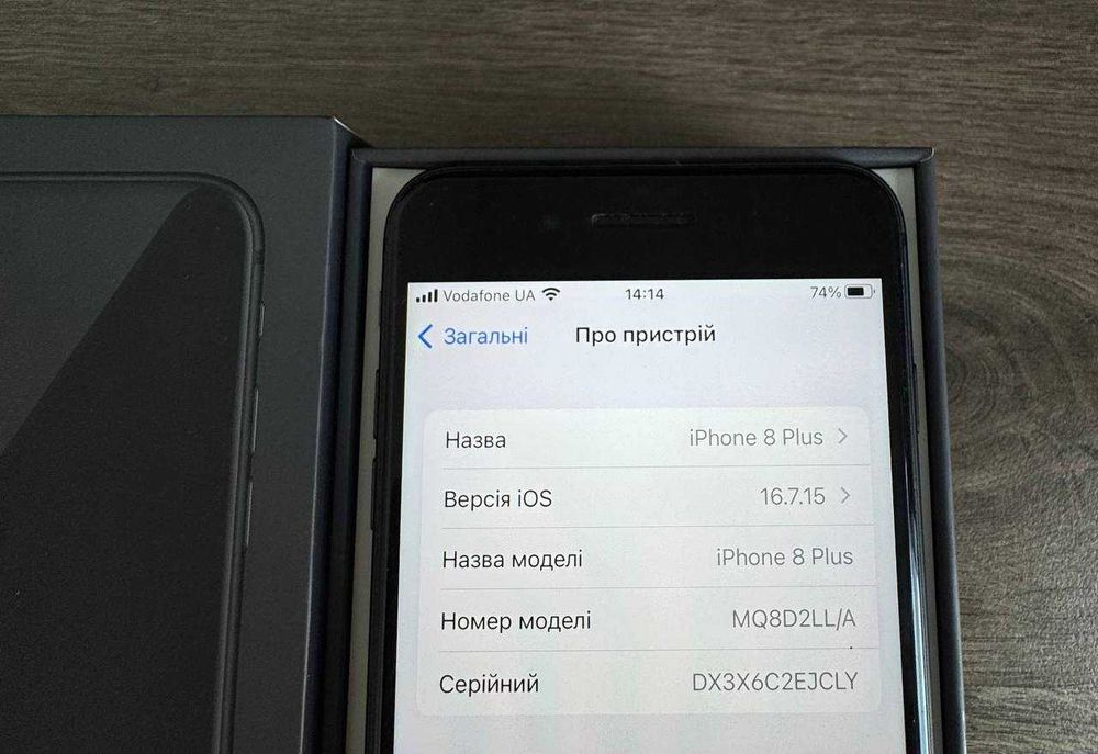 Iphone 8 Plus 64 gb Space Gray
