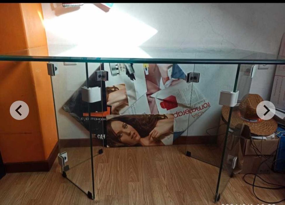 Mesa de Vidro Grosso