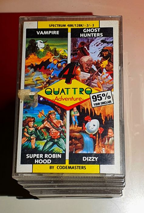 Jogos ZX Spectrum originais QUATTRO