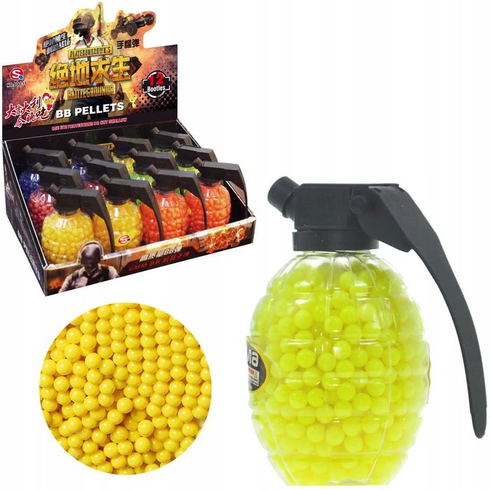 Kulki plastikowe 6 mm do pistoletu (800 sztuk). Nowy Produkt