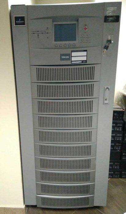 UPS Emerson NX-30kVA, Quattro , 3 фазы Victron hi voltage,  LiFePo4/Pb