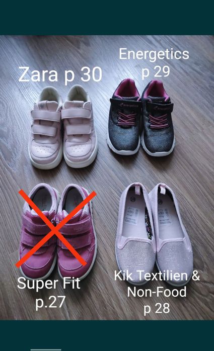Взуття для дівчинки Zara. SuperFit 27/28/29/30 . Кросівки, Черевики
