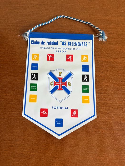 Galhardetes Futebol Antigos - Beira-Mar, Setúbal, Belenenses