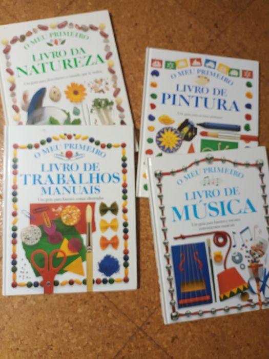 Colecção "O meu primeiro livro" 4 livros