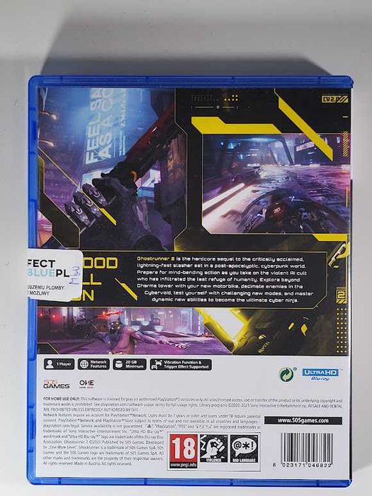 Ghostrunner / Gra PS5 / Skup Gier Używanych / Gry Używane / C.H.Land / Wwa