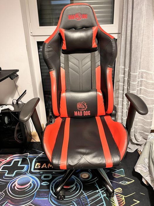 Fotel gemingowy med dog