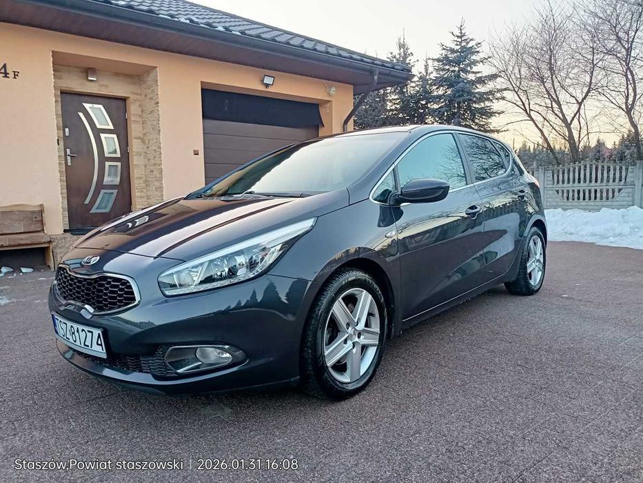 KIA CEED 1.6b,klima,wspoma,eletryka,sprowadzony,tempomat,stan bdb