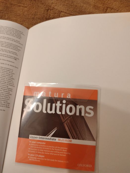 Matura Solutions Upper-Intermediate