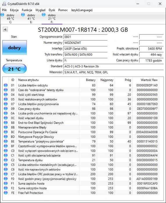 Dysk Maxtor 2TB zewn