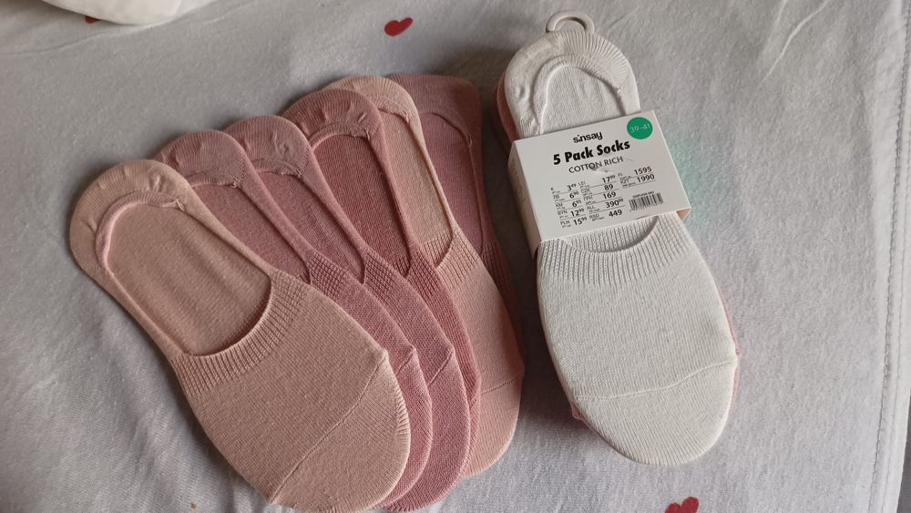 11 par skarpet stopki 38-41