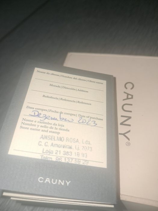Relógio cauny novo