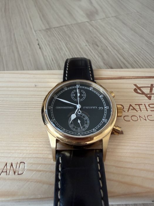 Zegarek męski Vratislavia Conceptum 22/50 - CHRONOHISTORIA - Stan bdb