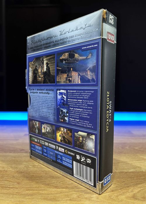 SWAT 4 Złota Edycja (PC PL 2006) slipcase BOX Platynowa Kolekcja