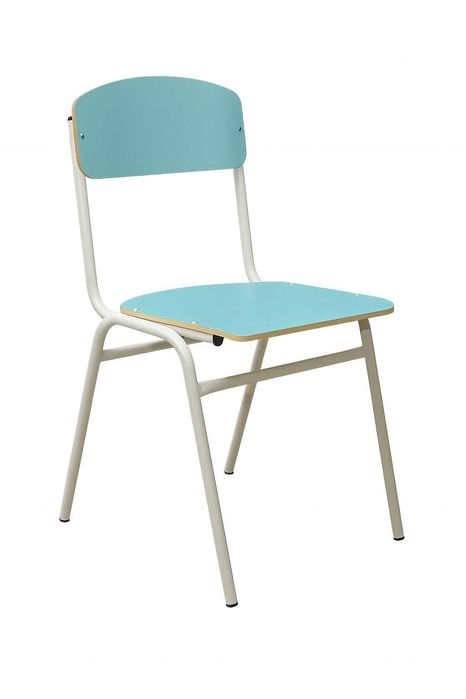 Стілець ISO №6, з покриттям фанери пластиком HPL