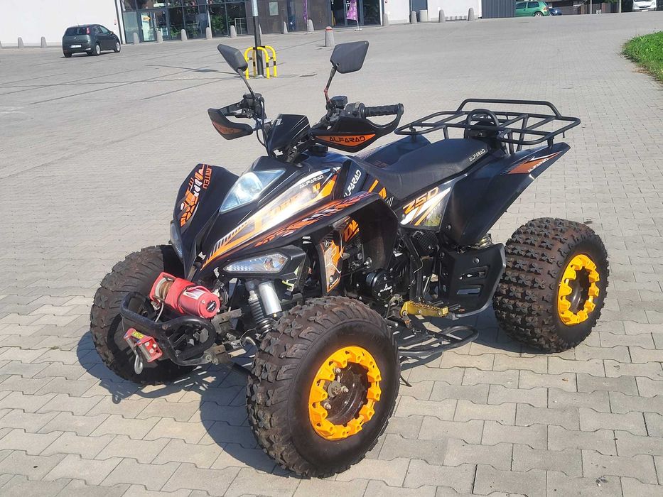 Quad Alfarad Cobra 250 cc  , zarejestrowany , Bashan