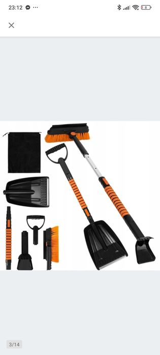 Zestaw do odśnieżania samochodu