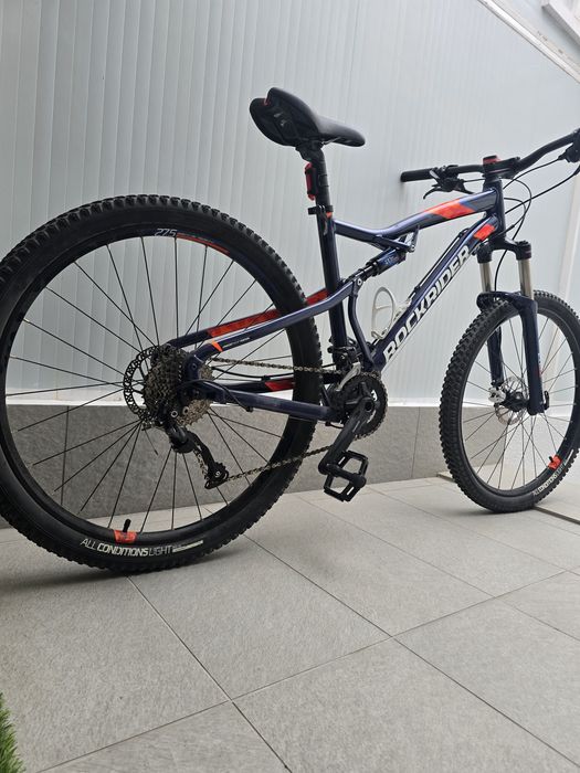 Bicicleta suspensão total