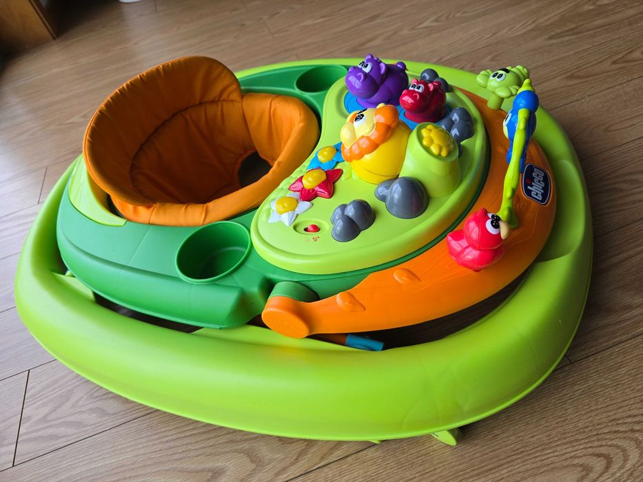 Chicco - Walky Talky Andador para bebes, Verde - Como novo