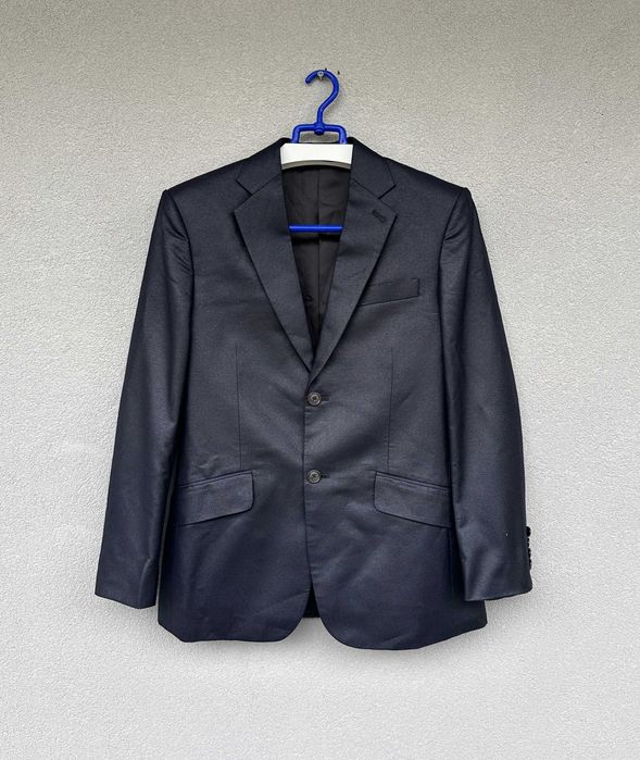 Marynarka męska Valentino slim wełna elegancka casual r. S