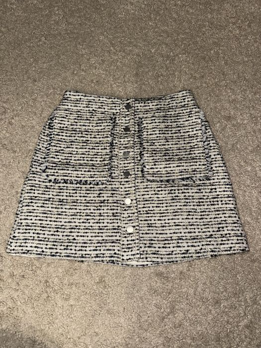 Твідова спідниця Mango