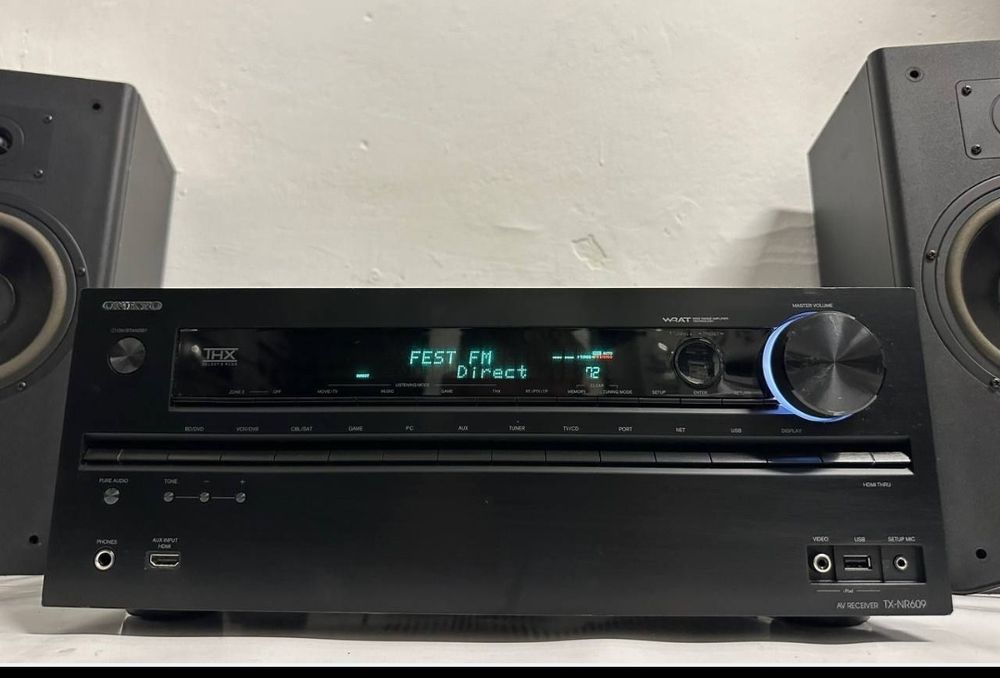 TOP! 7.2 Amplituner ONKYO TX-NR609, 7x160 W,