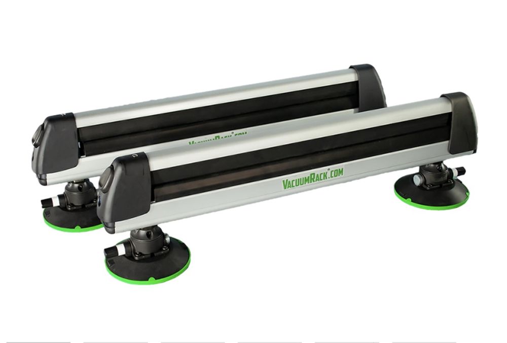 Snowboard/ski rack de sucçao
