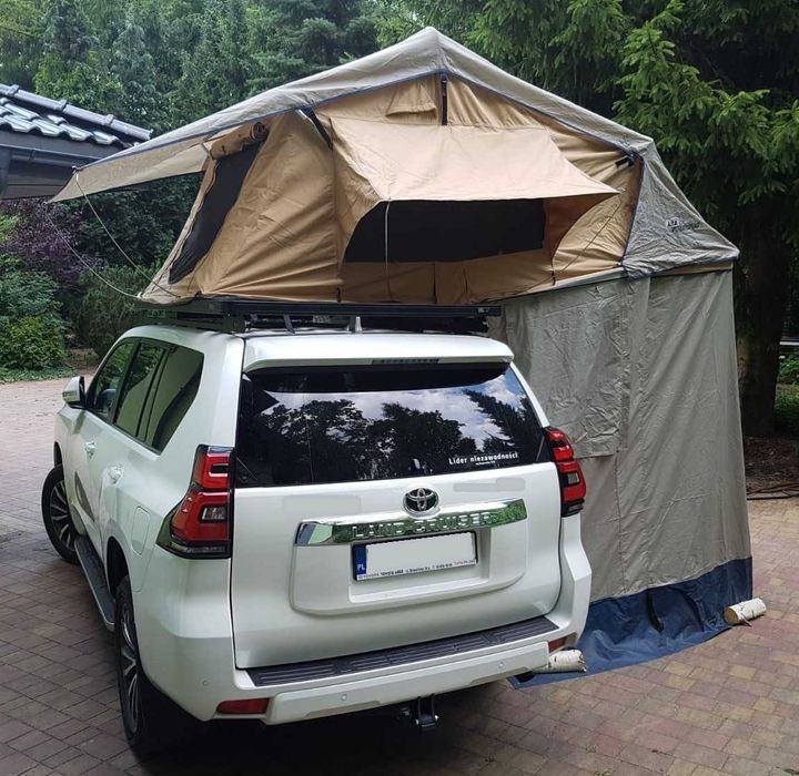 Namiot dachowy uniwersalny do Toyoty Land Cruiser, Hilux